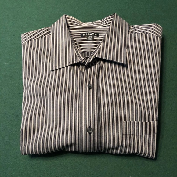 George Striped Shirt EUC - Picture 1 of 4